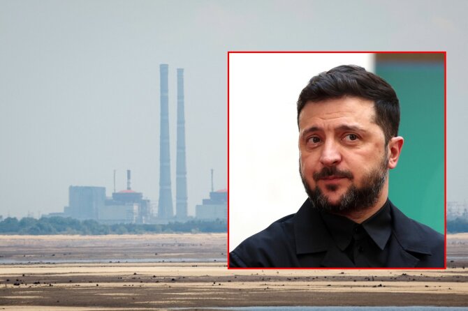 ZumaPress/Reuters/Scanpix/Zaporižios atominė elektrinė, Volodymyras Zelenskis