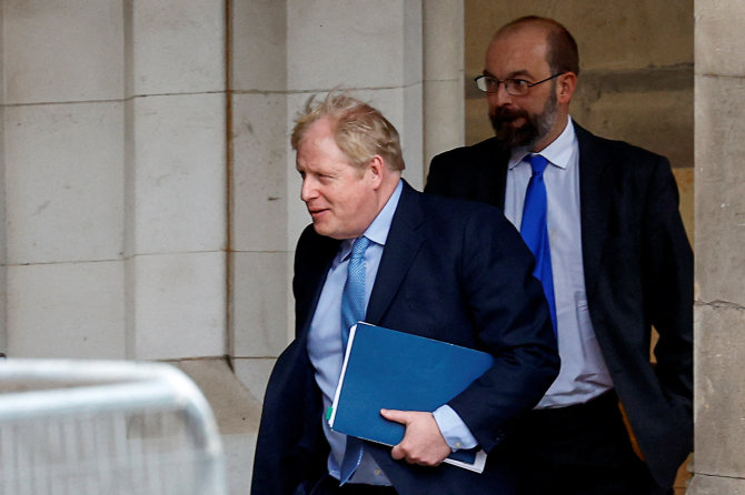 „Reuters“/„Scanpix“/Buvęs Jungtinės Karalystės ministras pirmininkas Borisas Johnsonas