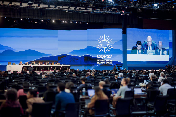 Imago / Scanpix nuotr./Jungtinių Tautų susitikimas dėl klimato kaitos COP27