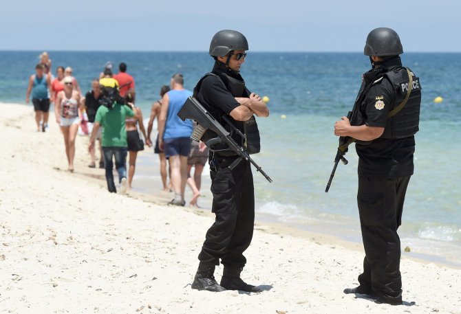 AFP/„Scanpix“ nuotr./Tuniso policija