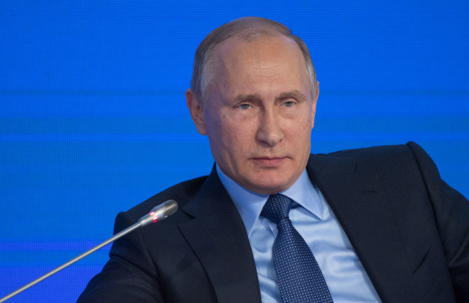 „Scanpix“ nuotr./Rusijos prezidentas Vladimiras Putinas