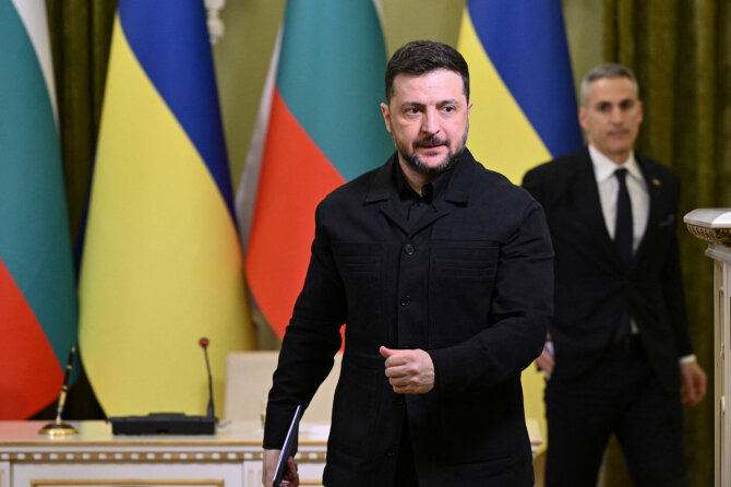 Volodymyras Zelenskis / GENYA SAVILOV / AFP