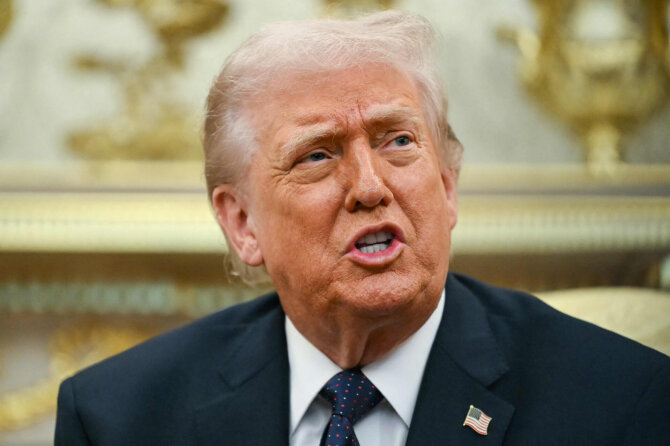 Donaldas Trumpas / ANDREW CABALLERO-REYNOLDS / AFP