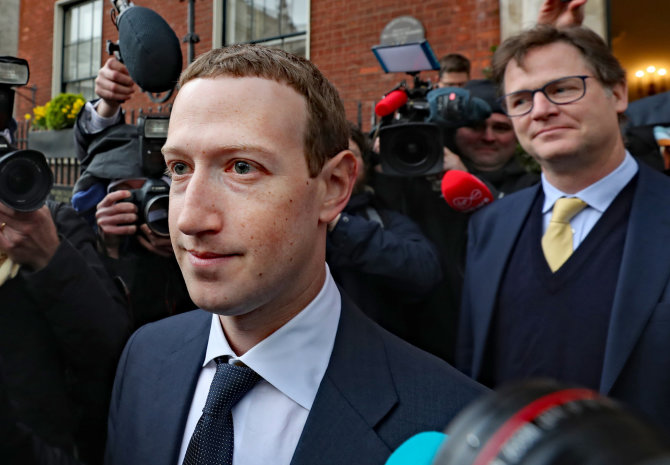 „Scanpix“/„PA Wire“/„Press Association Images“ nuotr./Markas Zuckerbergas