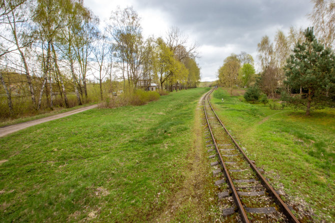 Vidmanto Balkūno / 15min nuotr./Anykščių siaurasis geležinkelis