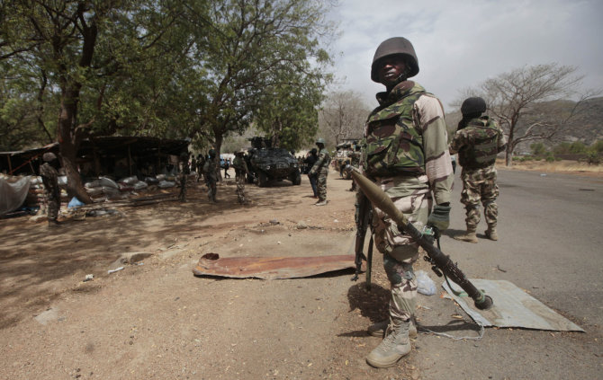 „Scanpix“/AP nuotr./Nigerijos kariai