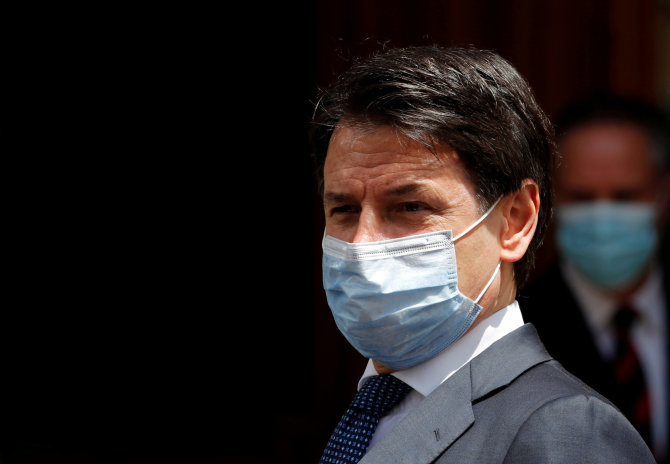 „Reuters“/„Scanpix“ nuotr./Giuseppe Conte