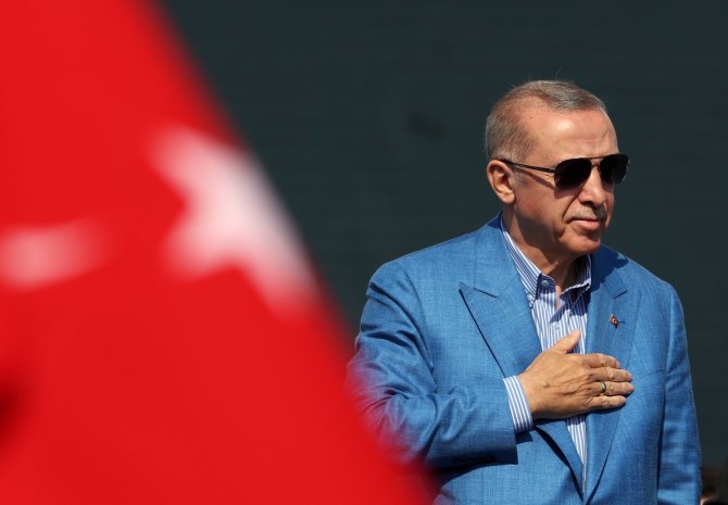 „Zuma press“/„Scanpix“/Turkijos prezidentas Recepas Tayyipas Erdoganas