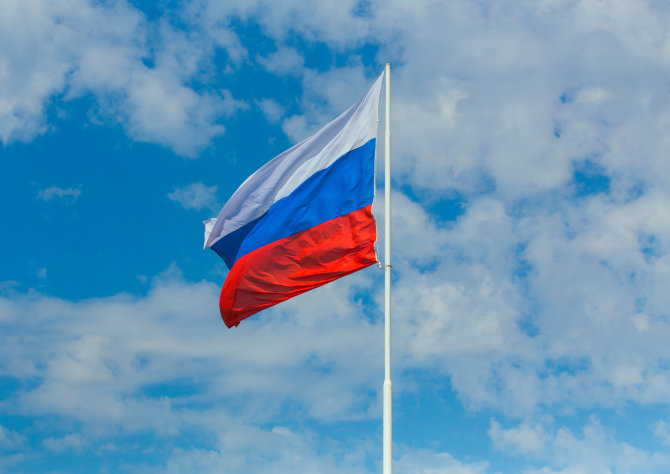 Shutterstock nuotr./Rusijos vėliava