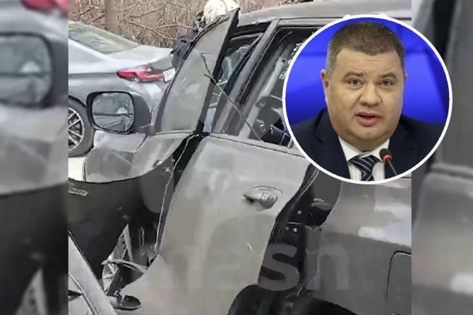 Il SUV della guardia di sicurezza ucraina F.V. è esploso.  Prozorov, fuggito in Russia, a Mosca