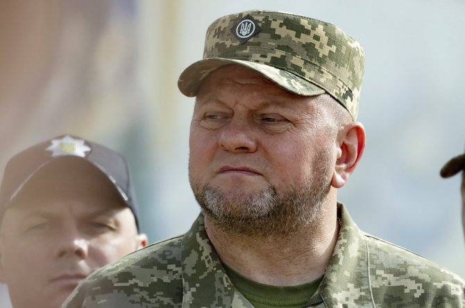 „AFP“/„Scanpix“/Buvęs Ukrainos ginkluotųjų pajėgų vadas Valerijus Zalužnas