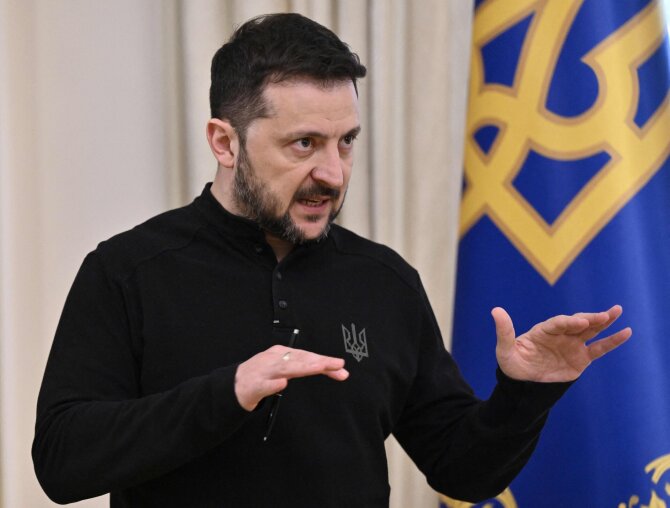 AFP/ „Scanpix“/Volodymyras Zelenskis