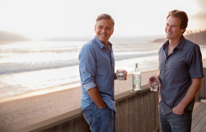 „Casamigos“ nuotr./„Casamigos“ įkūrėjai George'as Clooney ir Rande Gerberis