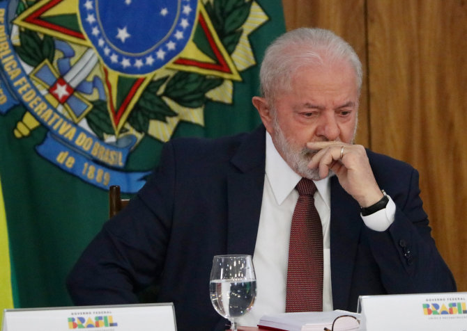 „Zuma press“/„Scanpix“/Brazilijos prezidentas Luizas Inacio Lula da Silva