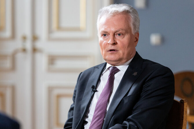 Skirmantas Lisauskas/ BNS nuotr./Gitanas Nausėda