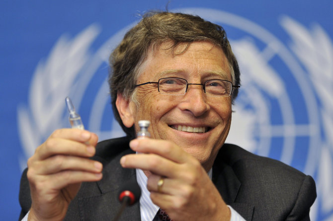 AFP/„Scanpix“ nuotr./B.Gatesas 
