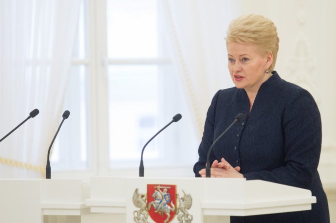BFL/Butauto Barausko nuotr./Prezidentė Dalia Grybauskaitė