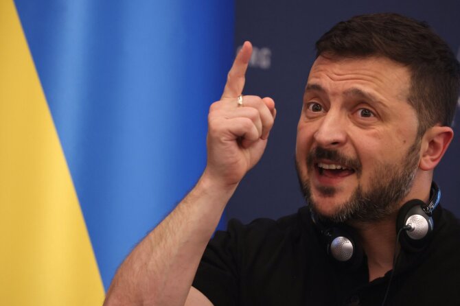 AFP/ „Scanpix“/Volodymyras Zelenskis