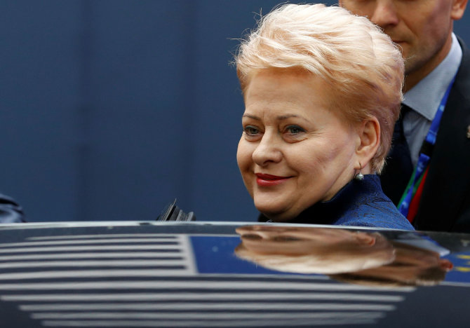 „Reuters“/„Scanpix“ nuotr./Dalia Grybauskaitė