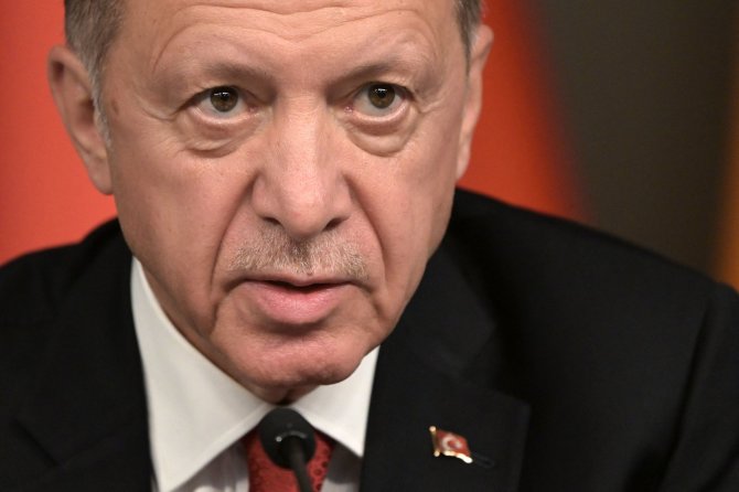 „AFP“/„Scanpix“/Turkijos prezidentas Recepas Tayyipas Erdoganas
