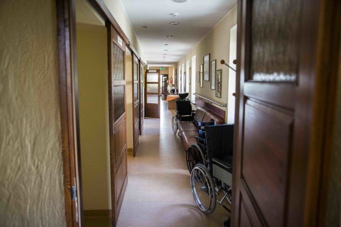 Luko Balandžio / 15min nuotr./Vilniaus pal. kun. Mykolo Sapočkos hospisas