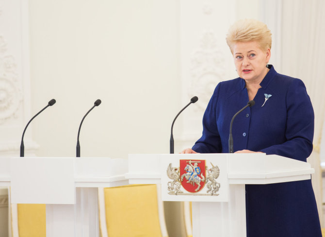 Luko Balandžio / 15min nuotr./Dalia Grybauskaitė 