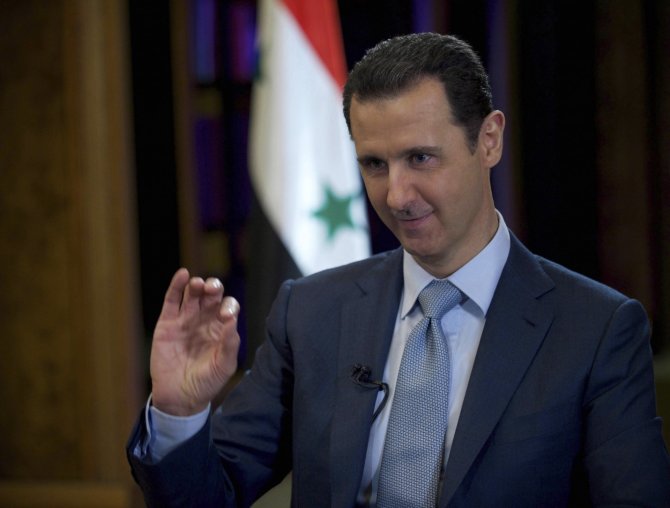 „Reuters“/„Scanpix“ nuotr./Sirijos diktatorius Basharas Al-Assadas.