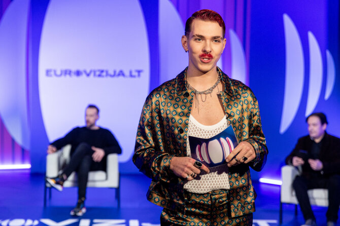 Pauliaus Peleckio / BNS nuotr./Nacionalinės „Eurovizijos“ atrankos „Eurovizija.lt“ filmavimas