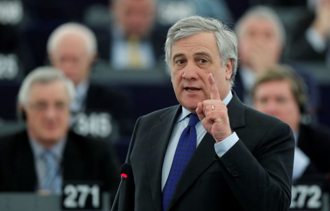 „Scanpix“/AP nuotr./Antonio Tajani