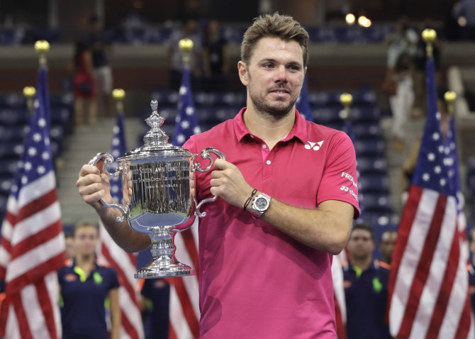 „Scanpix“ nuotr./„US Open“ finalas: Stanas Wawrinka – Novakas Džokovičius