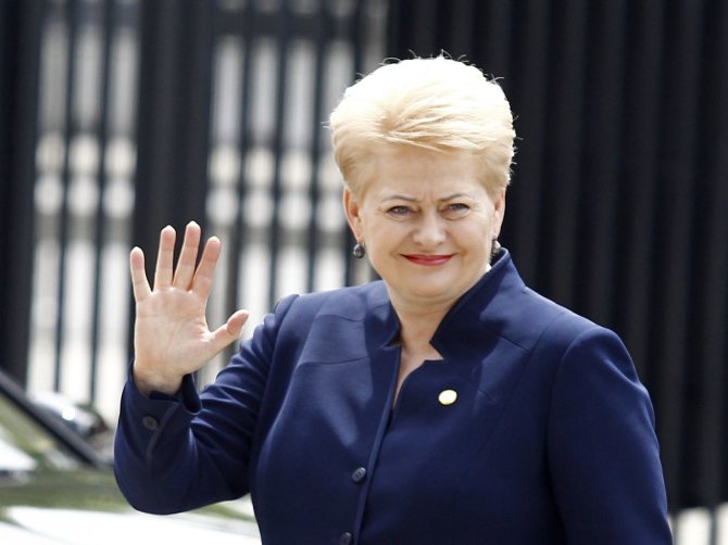 „Reuters“/„Scanpix“ nuotr./Dalia Grybauskaitė