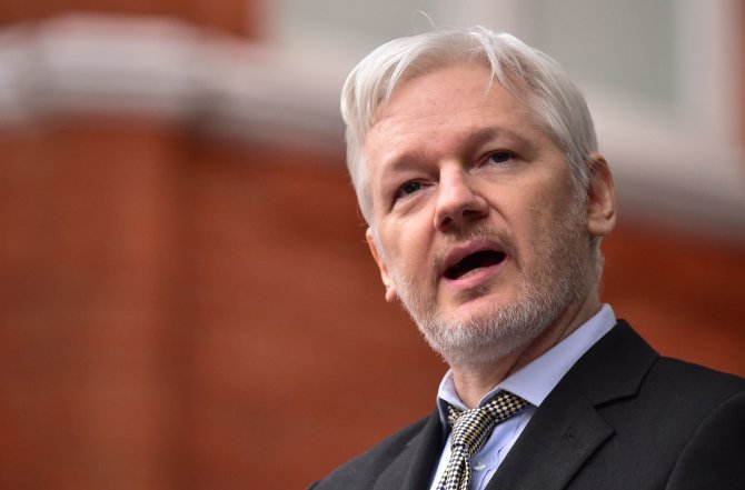 „Scanpix“/„PA Wire“/„Press Association Images“ nuotr./Julianas Assange`as