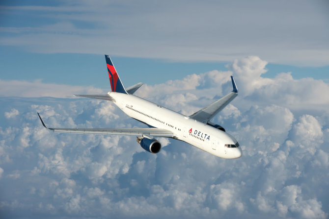 Shutterstock nuotr. / „Delta Airlines“ lėktuvas