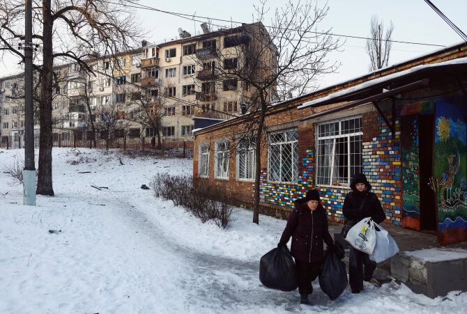 „Reuters“/„Scanpix“/Karas Ukrainoje