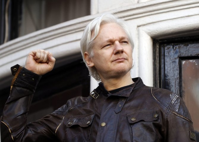 „Scanpix“/AP nuotr./Julianas Assange'as