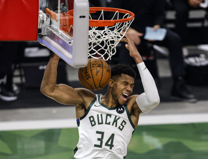 „Scanpix“ nuotr./Giannis Antetokounmpo