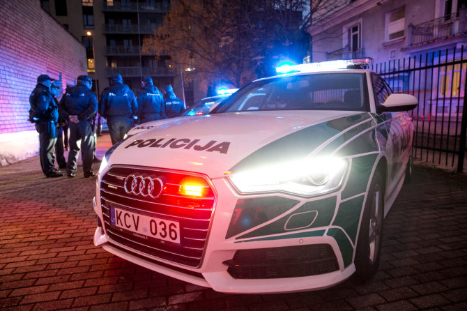 Juliaus Kalinsko / 15min nuotr./Naujo dizaino tarnybinių policijos automobilių pristatymas 