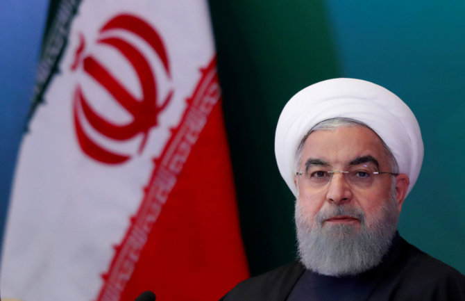 „Reuters“/„Scanpix“ nuotr./Irano prezidentas Hassanas Rouhani