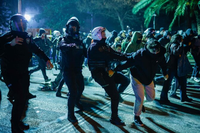 AFP/„Scanpix“/Protestai Turkijoje