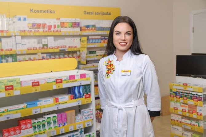 Pranešimo žiniasklaidai nuotr./Vaistininkė Julija Aganauskaitė-Žukaitė