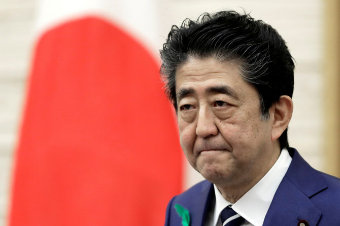 „Reuters“/„Scanpix“ nuotr./Shinzo Abe