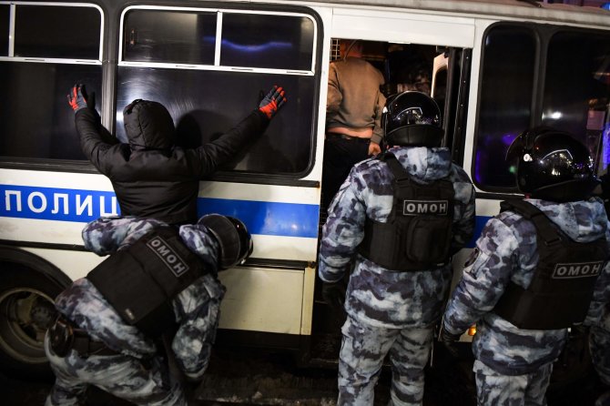 „Scanpix“ nuotr./Protestas Rusijoje