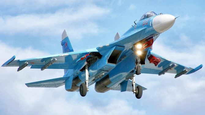 „Wikipedia“/Rusijos naikntuvas Su-27
