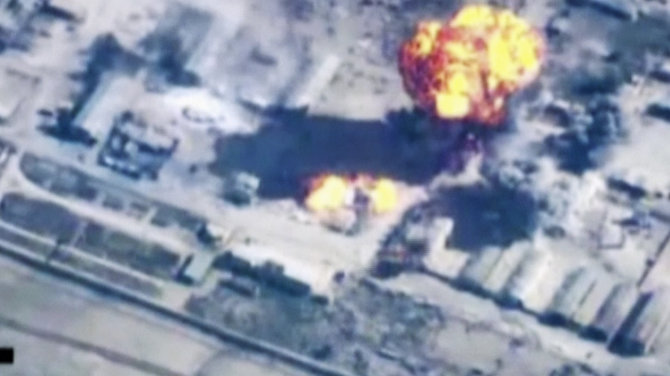 „Scanpix“/AP nuotr./Jordanija bombarduoja IS taikinius
