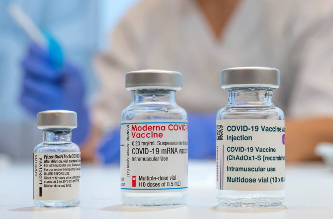 „Reuters“/„Scanpix“ nuotr./Vakcina nuo COVID-19