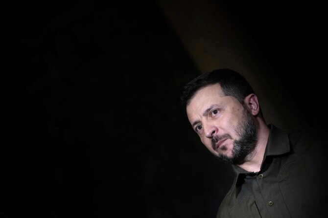 AFP/ „Scanpix“/Volodymyras Zelenskis