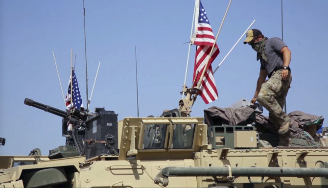 „Scanpix“/AP nuotr./JAV kariai Sirijoje 