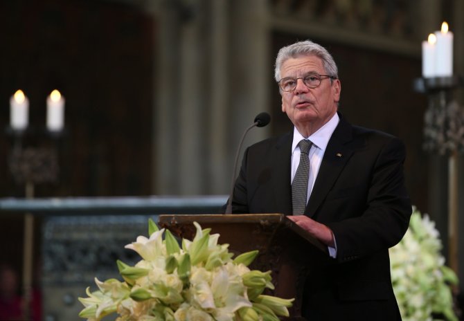 AFP/„Scanpix“ nuotr./Buvęs Vokietijos prezidentas Joachimas Gauckas