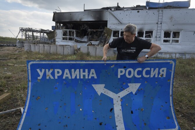  Karas Ukrainoje / AP