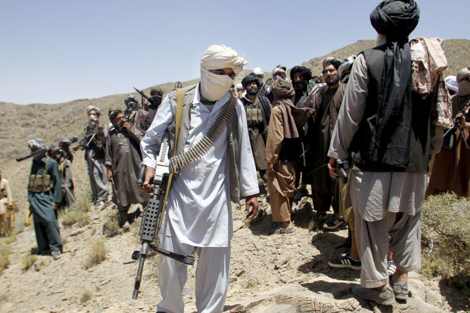 „Scanpix“/AP nuotr./Talibano kovotojai